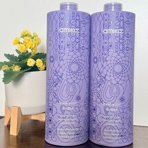 Amika Purple Shampoo and Conditioner Set – Brand New Sealed